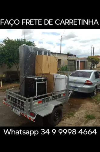 Frete mudança em Uberlândia .