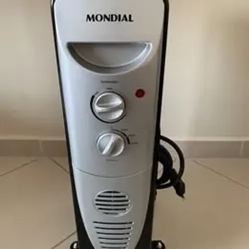 Aquecedor A Óleo Mondial A-06 Cor Preto/Cinza 110V