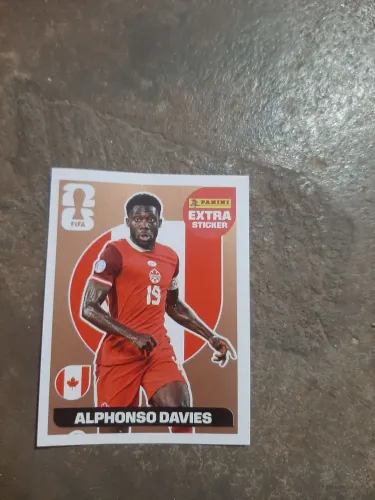 Figurinha da copa Alphonso Davies
