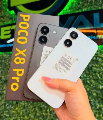 Xiaomi Poco X8 Pro 5G Smartphone Novo Lacrado Zero Na Caixa Nota Fiscal Completo