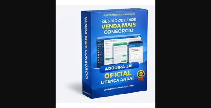 CRM de Consórcio com Simulador - Venda+ Licença Anual