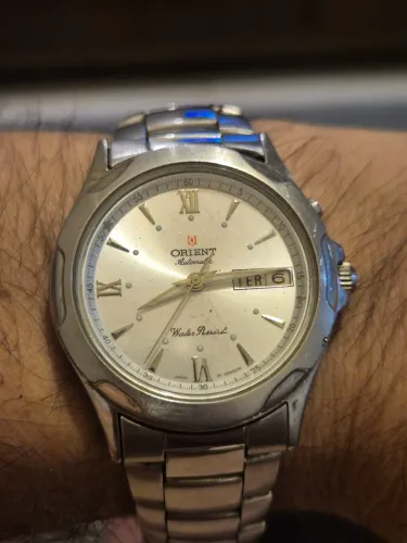 Relógio ORIENT AUTOMÁTICO 469SS006 BRANCO - ÓTIMO ESTADO