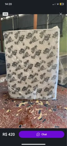 cama box sem colchão nunca usada 