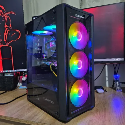 PC Gamer Ryzen 5 2600 | RX 580 8GB | 16GB RAM | Water Cooler | SSD M.2