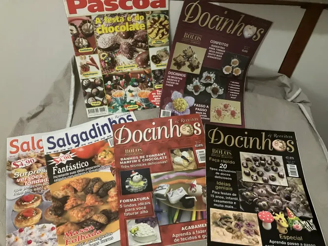 Revista Páscoa como fazer chocolate docinhos salgados