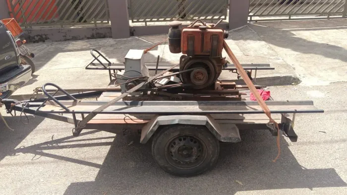 Motor estacionário agrale com gerador de 4.5 kv 