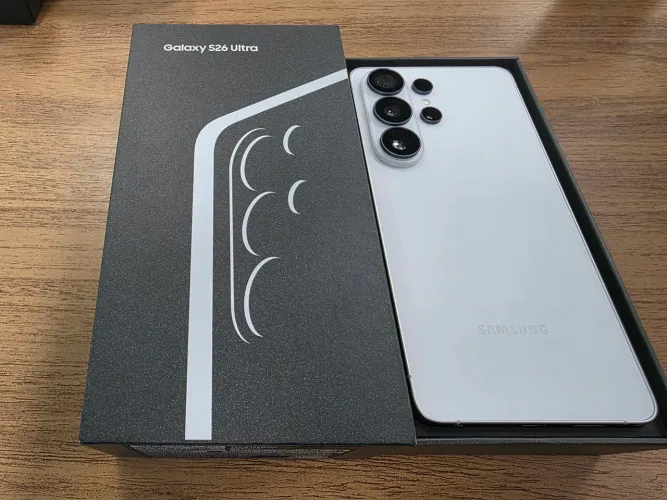 S26 ultra 512gb branco  ( novíssimo)