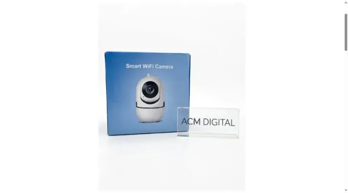 Câmera WiFi 360 Full HD Babá Eletrônica Visão Noturna Áudio - Nova