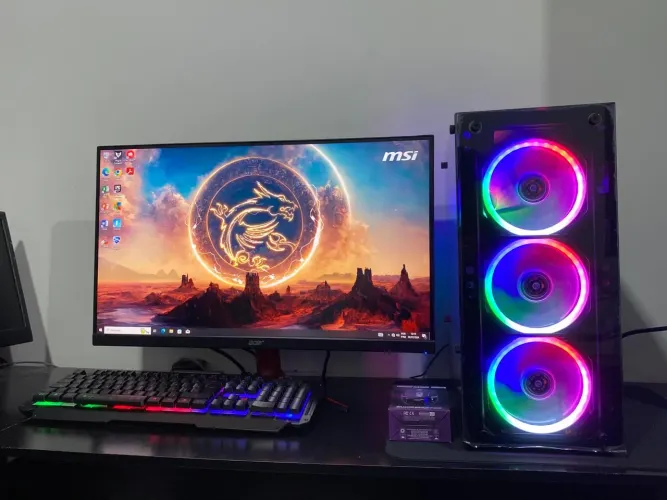 Pc Gamer CORE I7 COMPLETO Novo Lacrado na Caixa