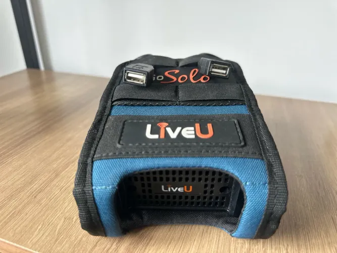 LIVEU Solo Transmita ao vivo
