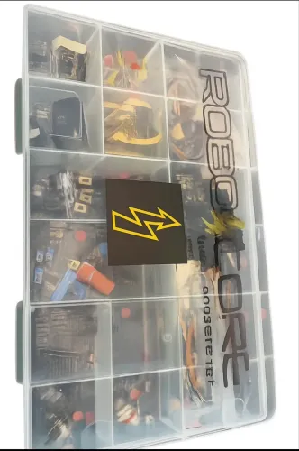 Kit RoboCore Arduino BlackBoard + Componentes Eletronicos
