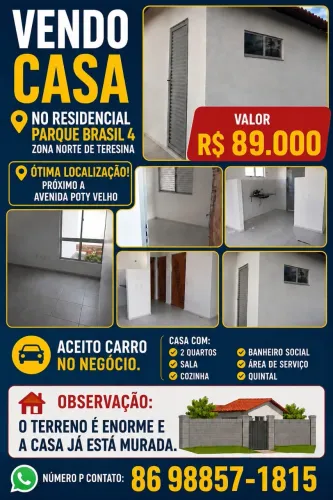 Vende-se casa
