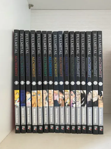 Mangás Fullmetal Alchemist - Lote com 16 volumes | Excelente estado