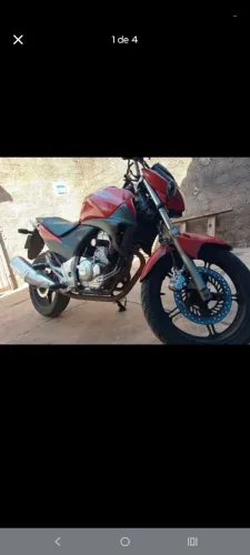 Vendo ou troco CB 300 ano 2012