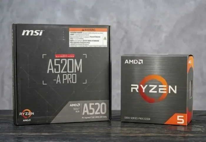 KIT UPGRADE AM4 RYZEN 5500 + A520 MSI 