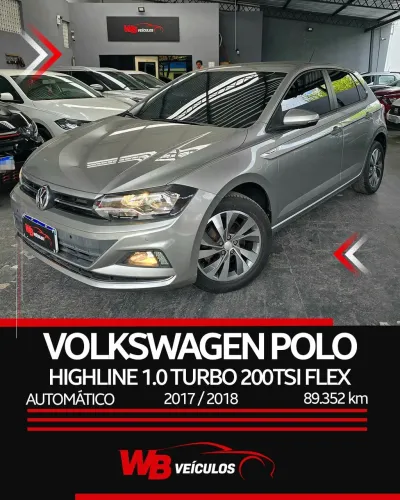 Volkswagen Polo Highline 200 TSI 1.0 Flex 12V Aut. 2018