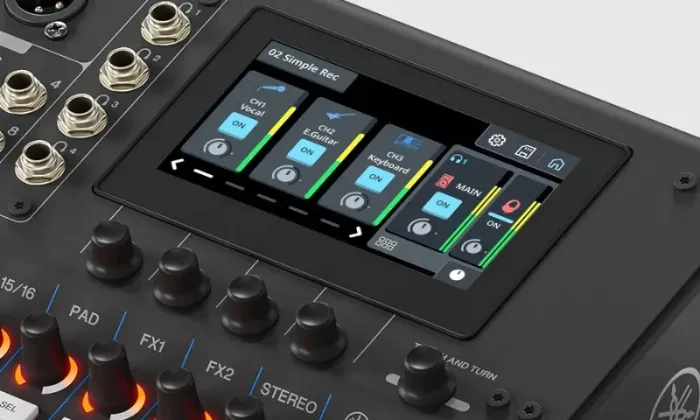 Mesa de Som Digital Yamaha MGX16 B 16 Canais Lançamento Loja Física Cascadura Rj Mgx16b