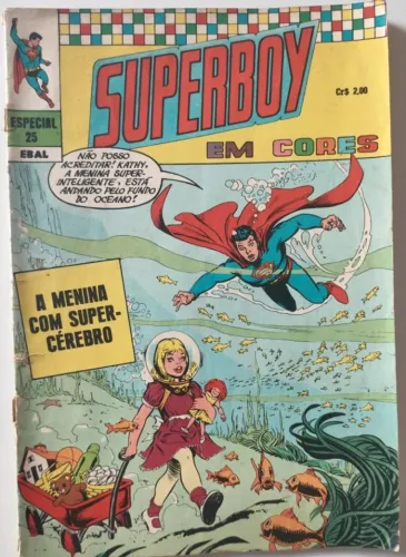 Superboy em Cores 1a Série - n° 25 (Março de 1973)