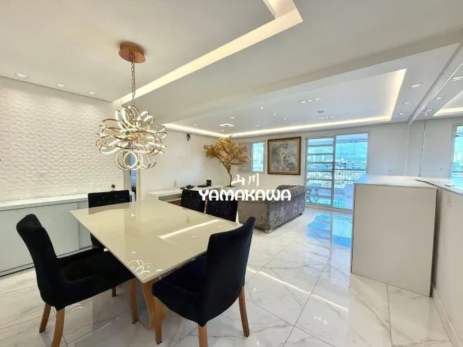 Apartamento com 2 dormitórios para alugar, 98 m² por R$ 8.422,00/mês - Jardim Anália Franc