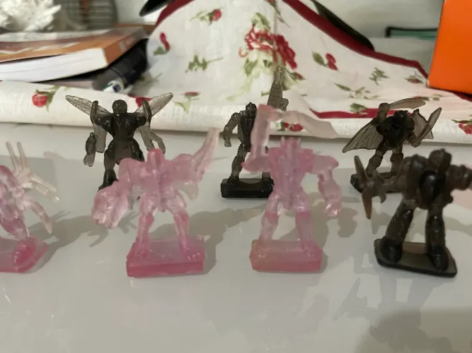 Miniaturas transformers beats Wars raras Tony já bata