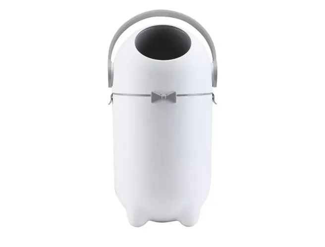 Maxi Baby Lixeira Antiodor Descarte de Fraldas Lixo Mágico, Branco