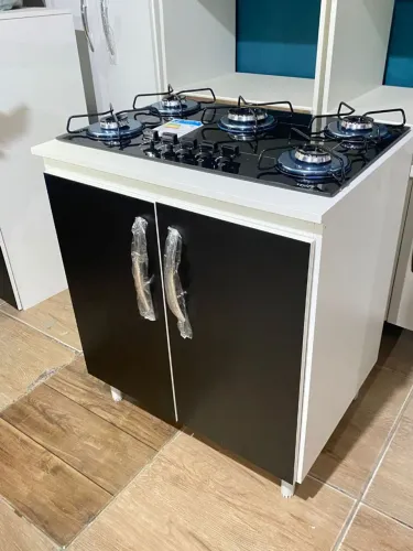 Cooktop + balcão 5 bocas novo 