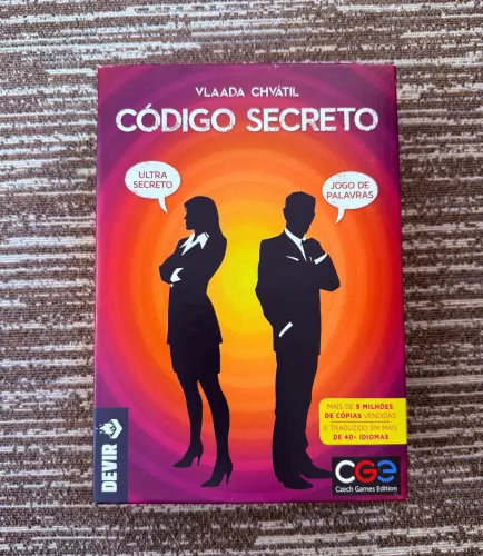 Jogo de Tabuleiro - Código Secreto (Palavras) | Devir/CGE