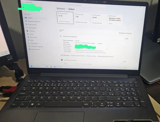 Notebook Lenovo IdeaPad 3