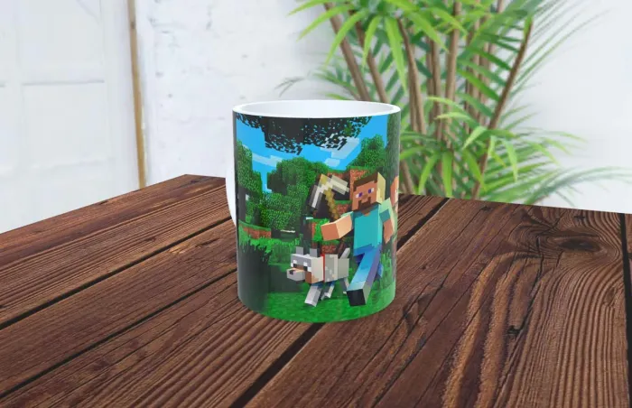 Caneca personalizada Minecraft 325 ml