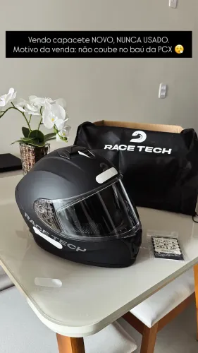 Capacete Race Tach Novo n? 58