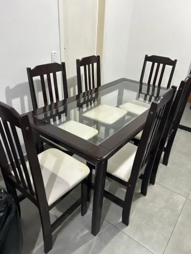 Mesa de vidro 