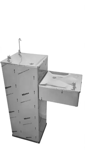 Bebedouro pressão conjugado - karina k40ci - inox