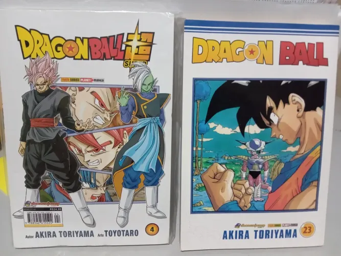 Mangás Dragon Ball Vol 4 e 23