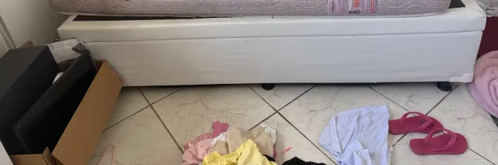 Cama box com baú solteiro