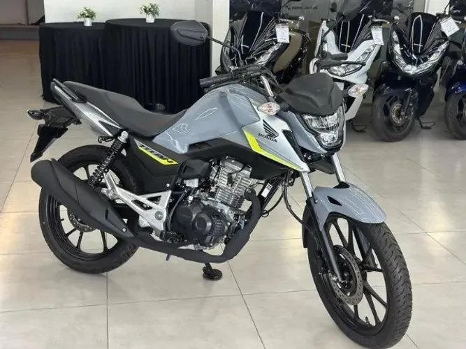 Honda Cg TITAN 160 Abs 2026 0Km Cinza - Mepal Motos