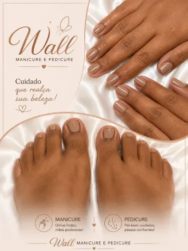 Manicure e pedicure a domicílio Agenda aberta interessadas chmar no pv 