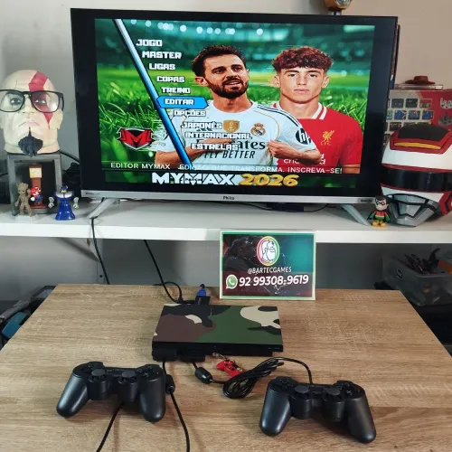 Ps2 game completo com vários Jogos