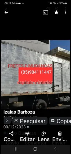 FRETES E MUDANÇAS