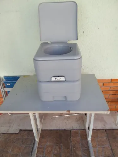 Vaso sanitário banheiro quimico portatil0