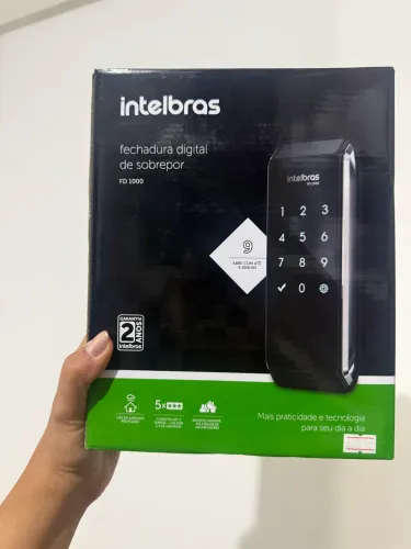 FECHADURA DIGITAL DE SOBREPOR INTELBRAS