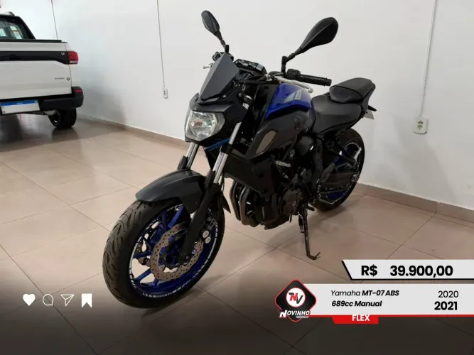 MT-07 ABS 689CC  AZUL 2020/2021