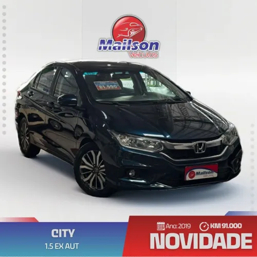 Honda City Sedan LX 1.5 Flex 16V 4P Aut. 2019