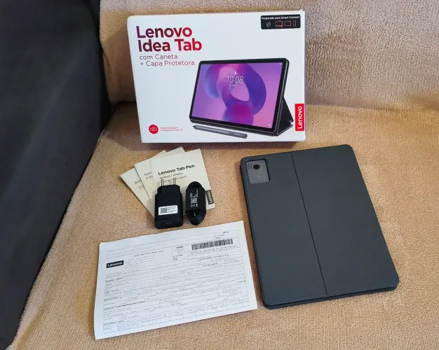 Tablet Lenovo 11 polegadas + Caneta + Capa | Novo