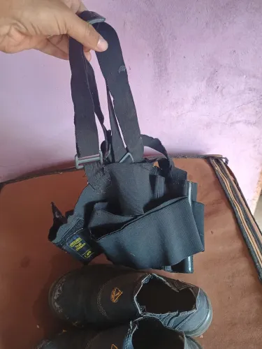 Bota masculina e cinta lombar 