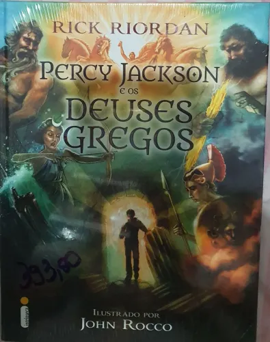 Livro "Percy Jackson e os deuses gregos " (capa dura) - Rick Riordan