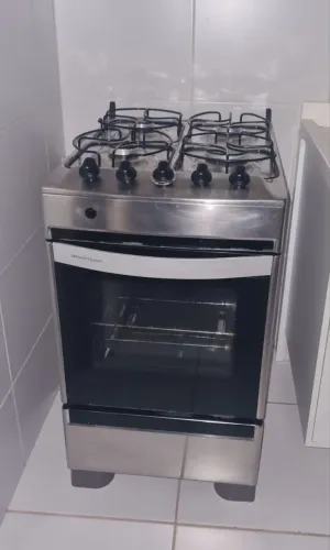 Fogão 4 bocas acendimento elétrico Brastemp
