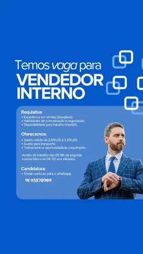 Vaga disponível!!