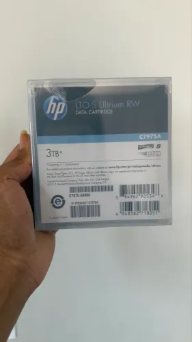 Kit 2x Fita HP LTO-5 Ultrium RW 3TB Novas Lacradas 