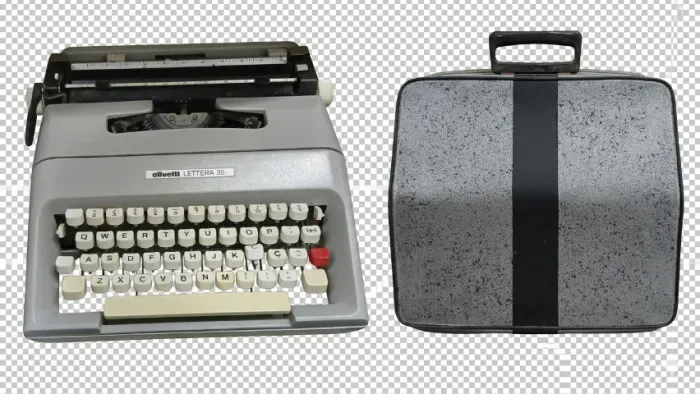 máquina de escrever mecânica Olivetti Lettera 35l