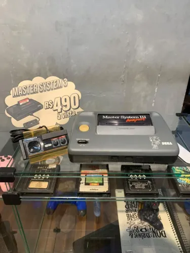 Master System 3 Compact Original | Revisado | Garant